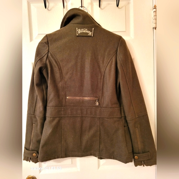 Billabong army green jacket - Picture 3 of 7
